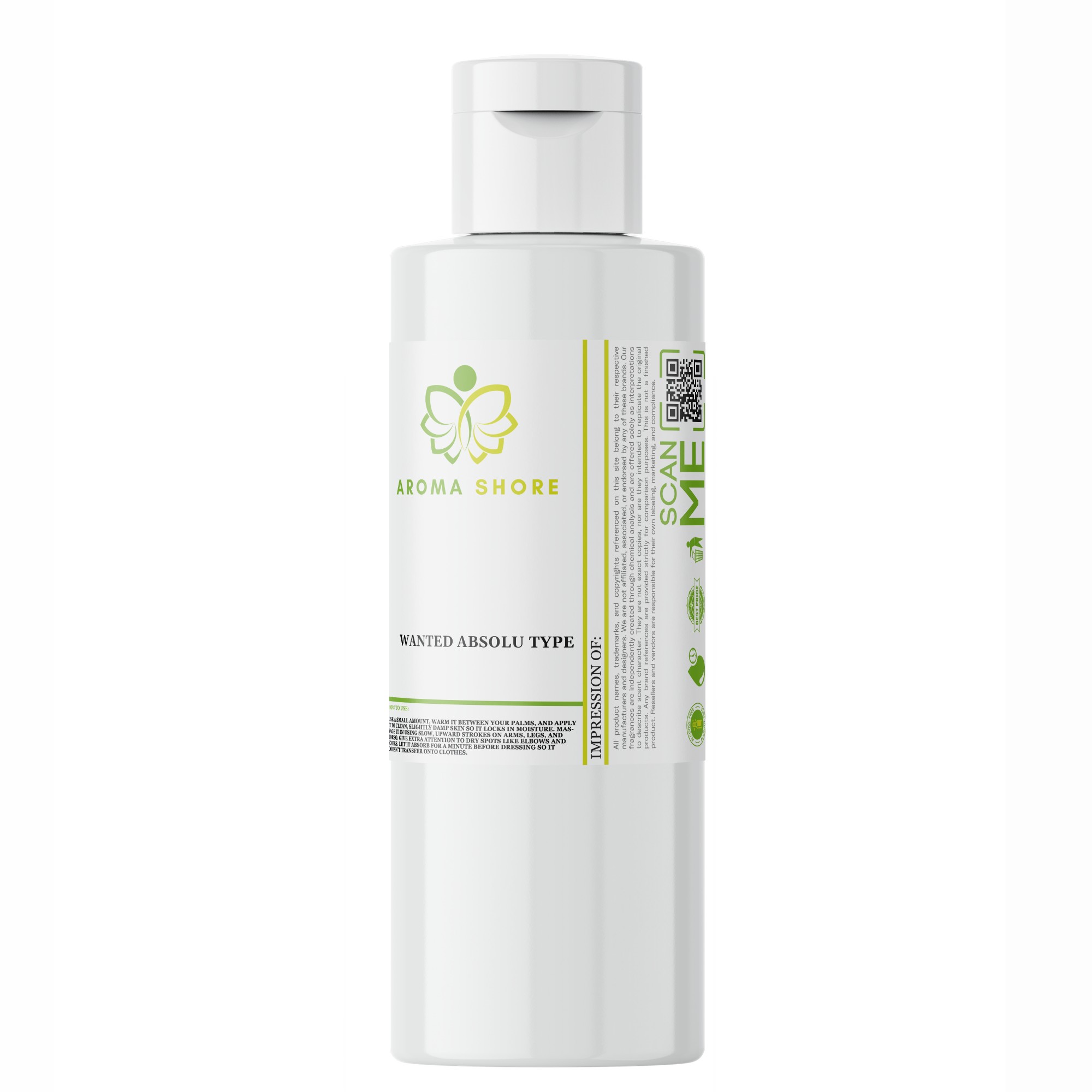 Wanted absolu type 8 oz